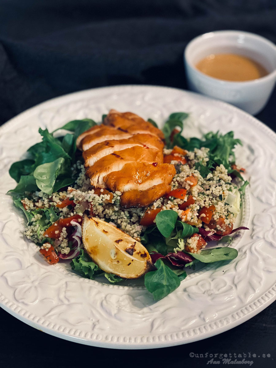 Grillad kyckling med tabbouleh