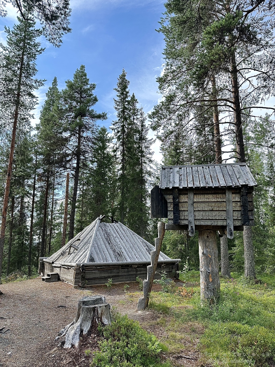 Camp Saiva, Samevistet, Kyrkstaden, Vilhelmina, Lappland