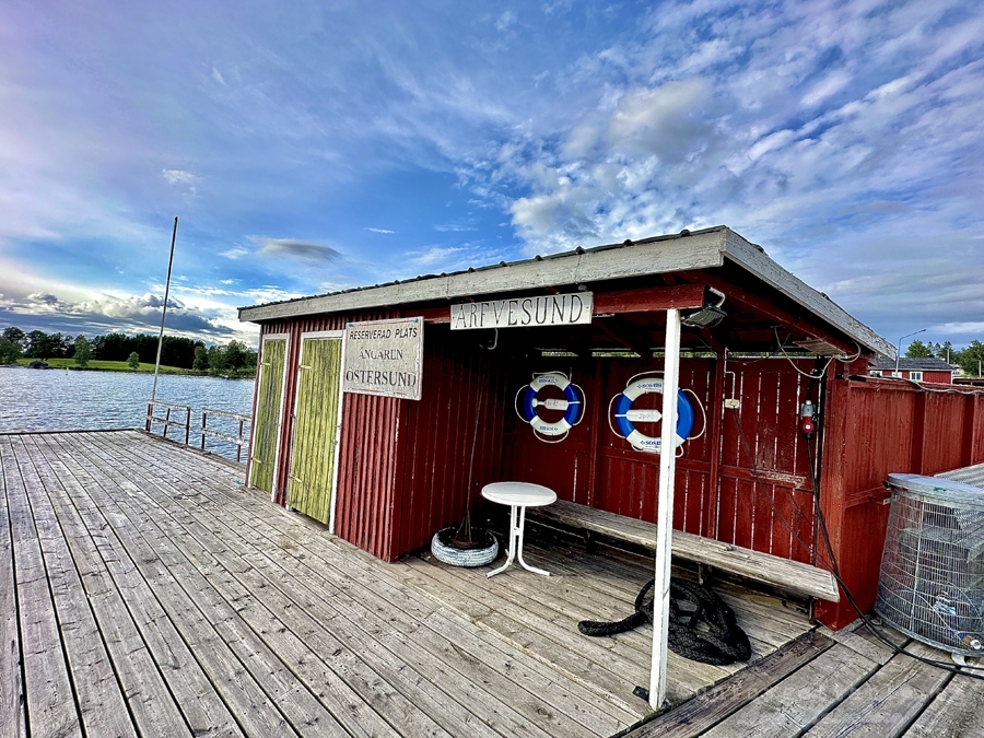 Arvesund ställplats Jämtland